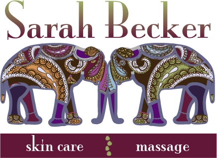 Sarah Becker skin care & massage logo